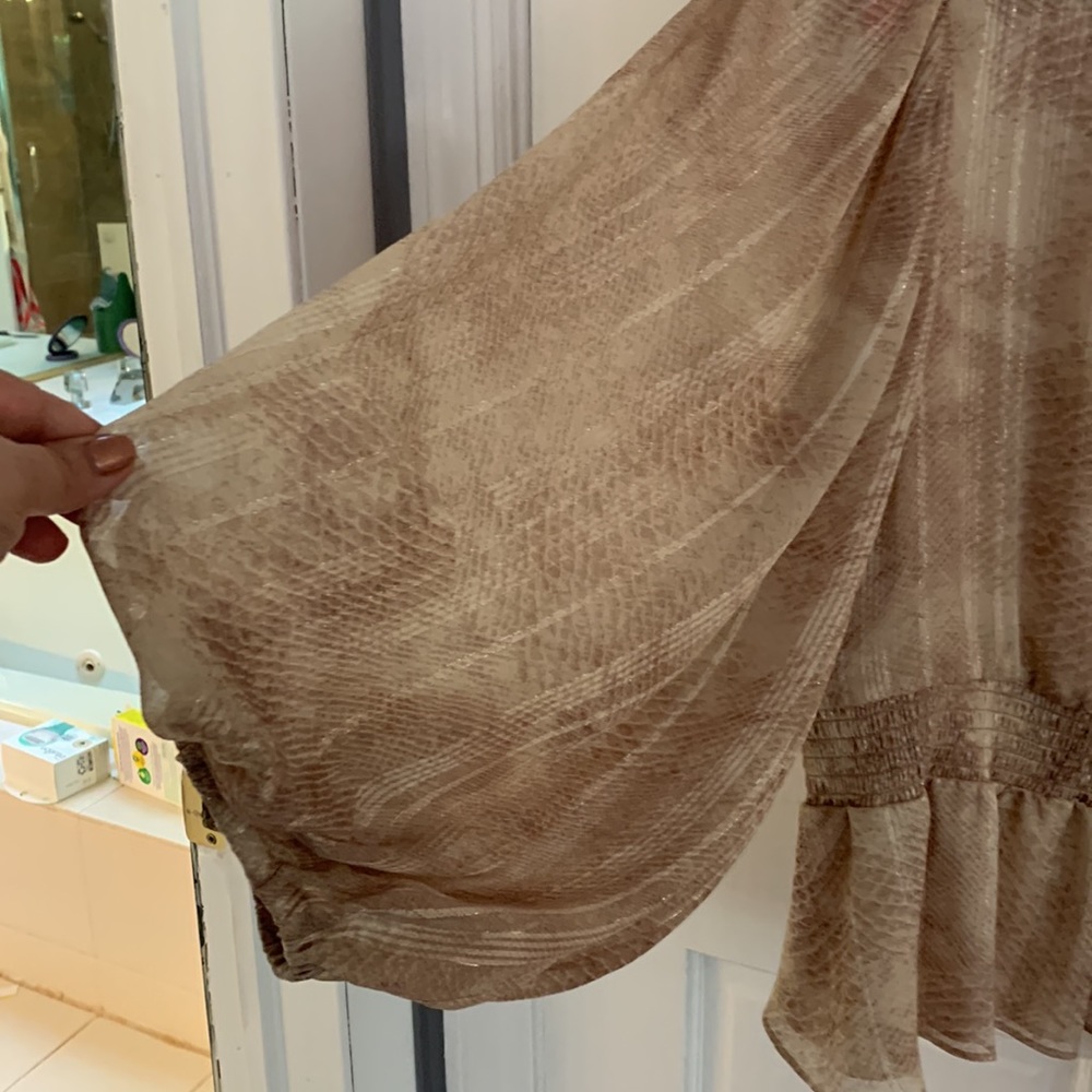 Express Snake Print Top - image 4